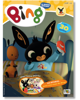 Bing Magazine n. 68 con SET BAGNETTO